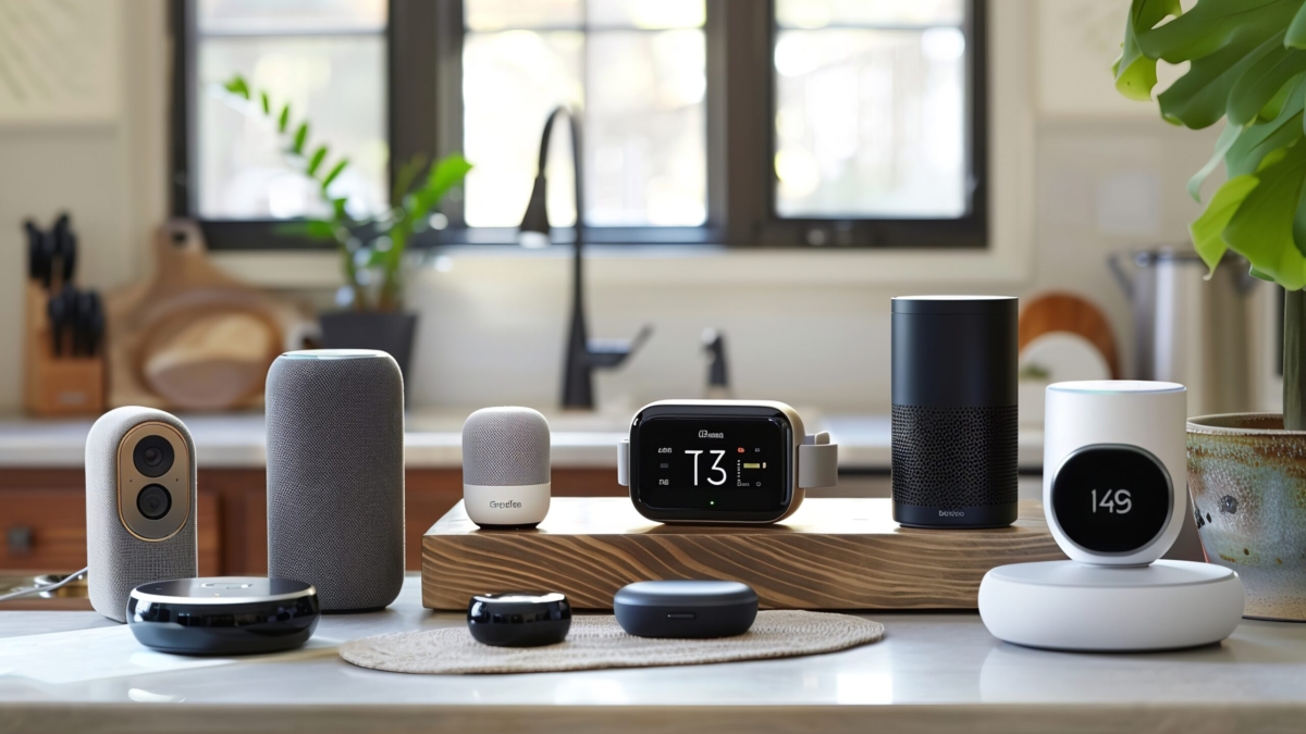 gadgets for smart homes, like thermostats and speakers, Generative AI.